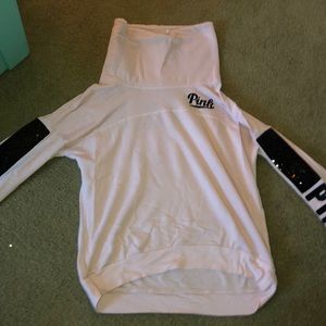 pink sweatshirt
